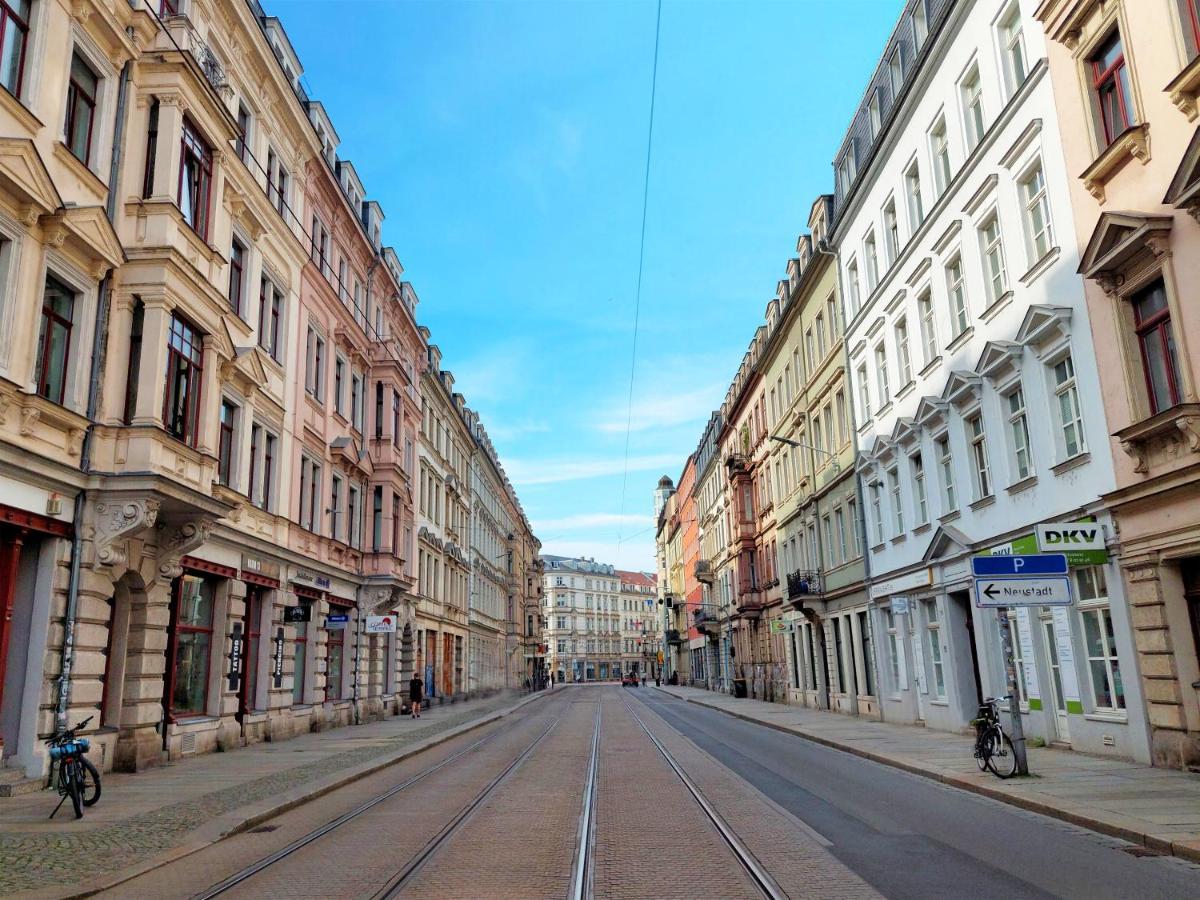 5 Min Zur Elbe, Helle Geraeumige 2-Raum-Whg, Neustadt, Top Lage دريسدن المظهر الخارجي الصورة